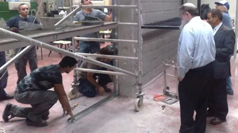 MK Katz at Construction College, Holon