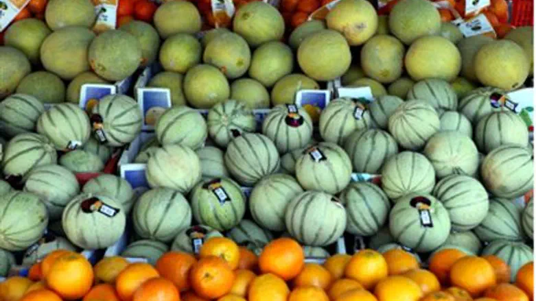 Fruit stand.