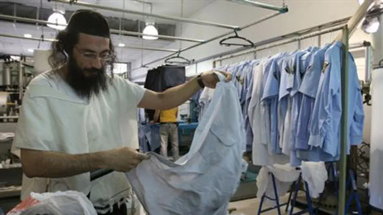 Hareidi religious man at work