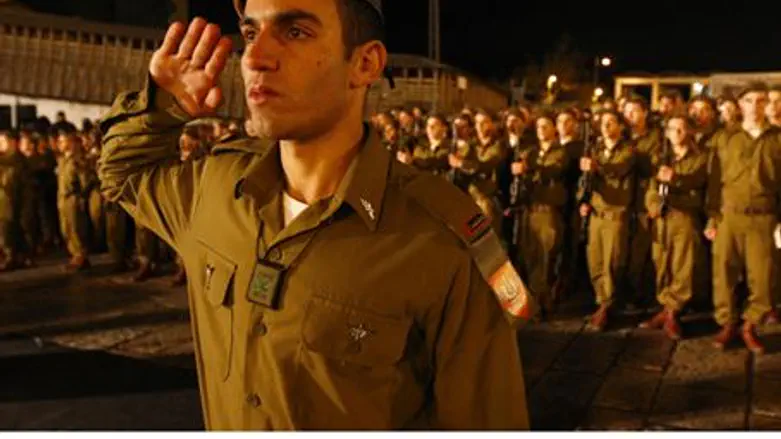 Kfir soldier sworn in