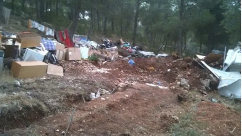 Destruction at outpost 