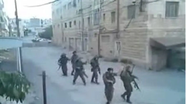 Soldiers Dancing in Hebron
