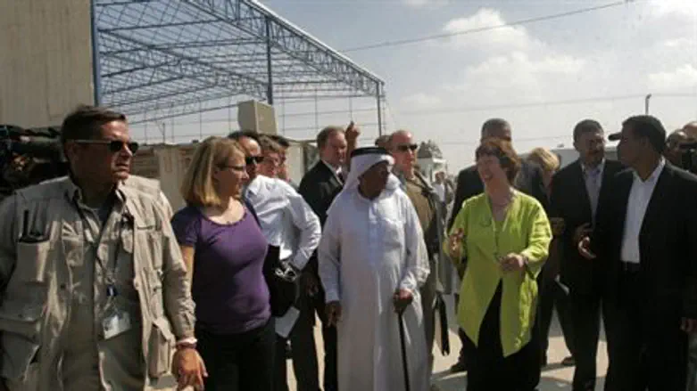 Ashton in Gaza