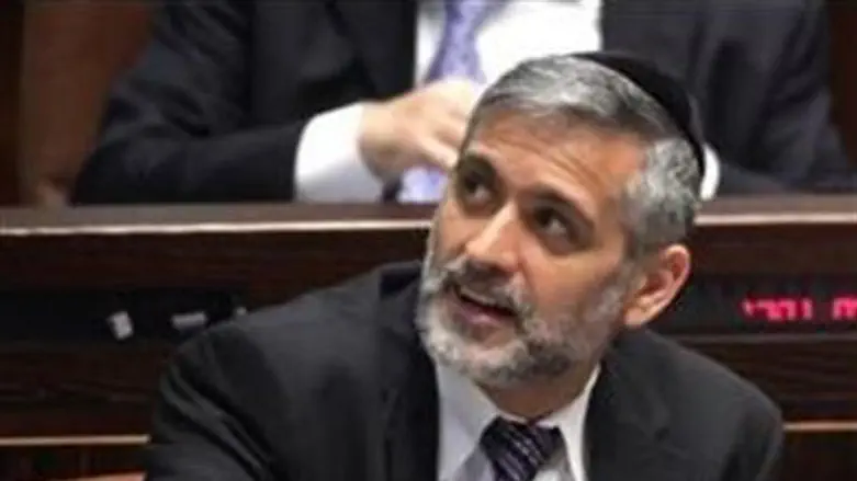 Eli Yishai in Knesset 
