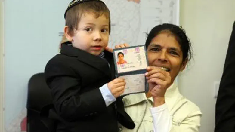 Sandra Samuel and Moishe