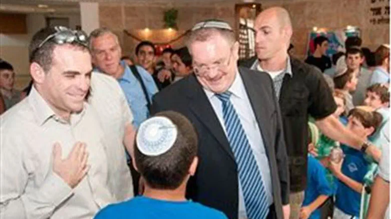 Hershkowitz visits Efrat