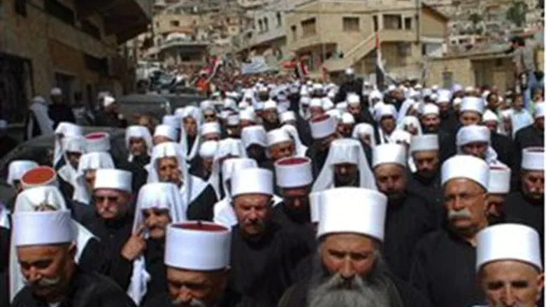 Druze leaders in Israel