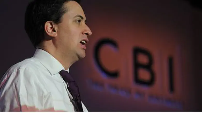 Ed Miliband at the CBI climate change summit