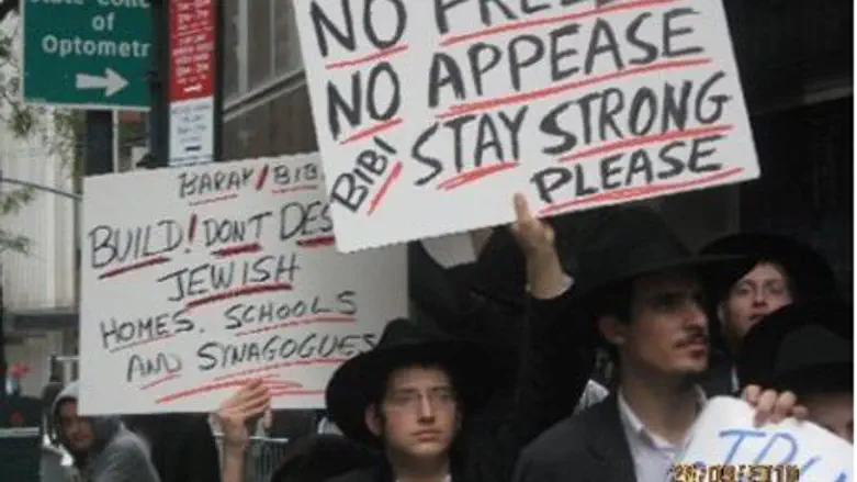 'Anti-Freeze' protest in New York