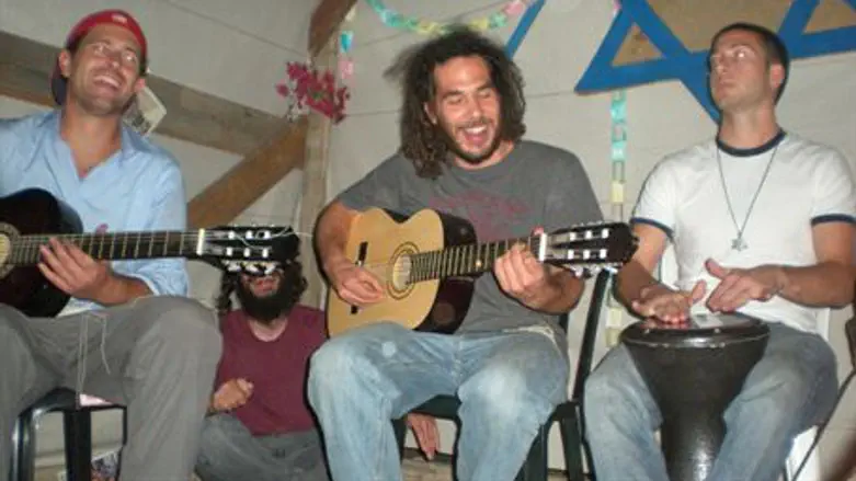 Sukkah Party in Jerusalem
