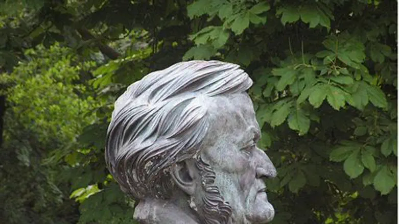 Wagner's bust in Bayreuth