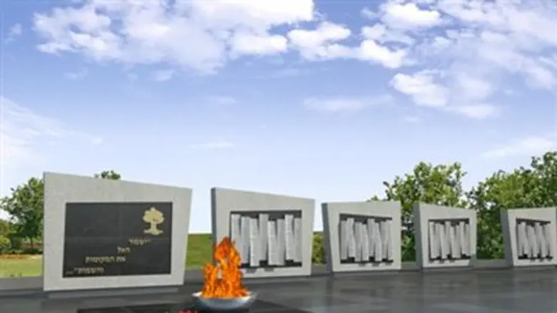 Golani memorial walls