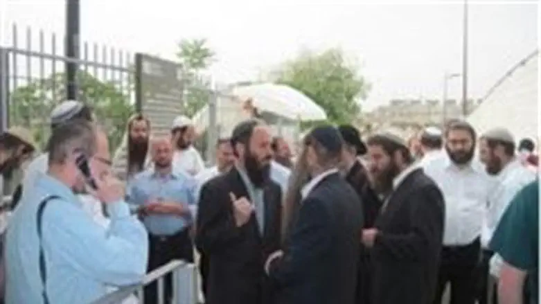 Hareidim on Temple Mount