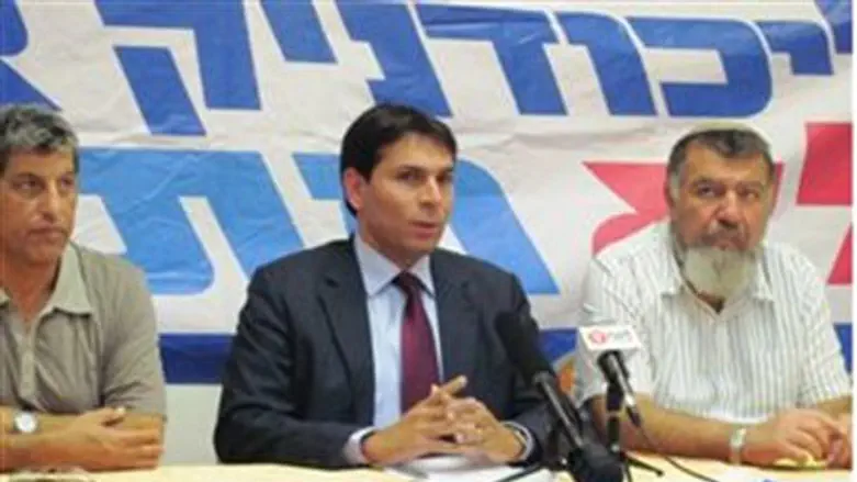 MK Danny Danon and YESHA Council Heads Meet