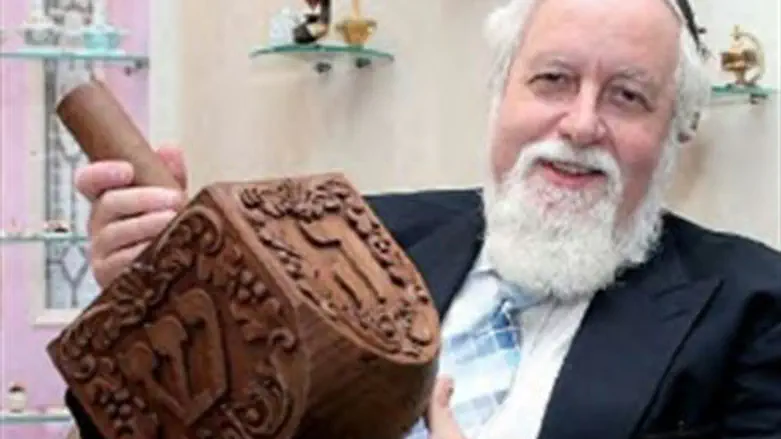 Dreidels from the Safran collection