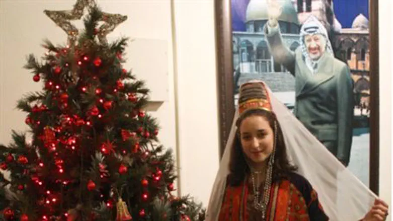 Christmas tree in Bethlehem