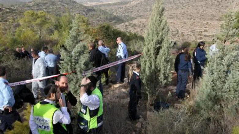 The scene of the attack