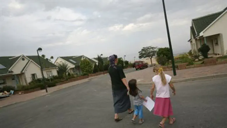 Inside a Jordan Valley kibbutz