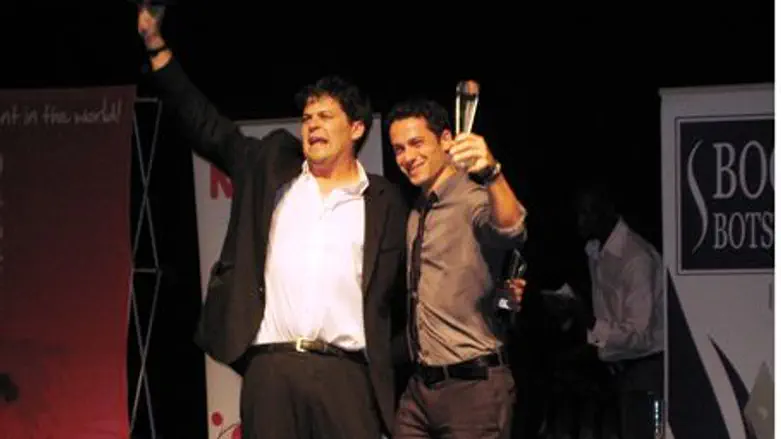 The winning debate team