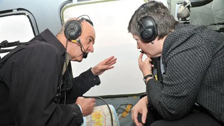 Vilnai and Napolitano on tour