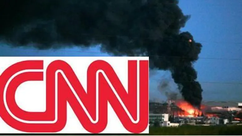 CNN ties Gaza with &amp;amp;quot;peace talks&
