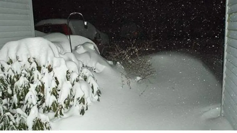 Already as high as 12 inches in Bristol, CT, 