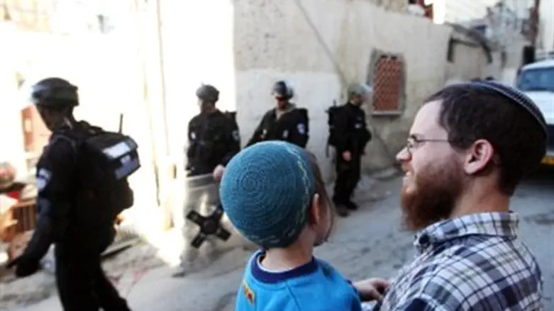 Outside Beit Yehonatan