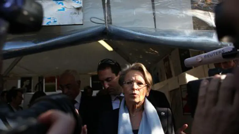 Foreign Minister Alliot-Marie in Jerusalem