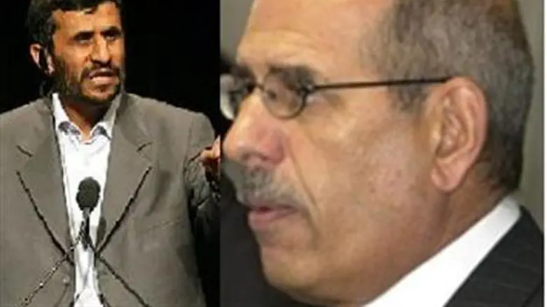 ElBareidi and Ahmadinejad