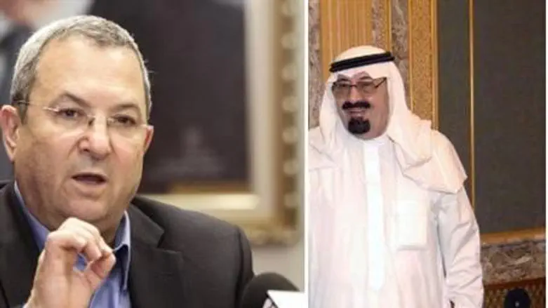 Barak and Saudi King Abdullah