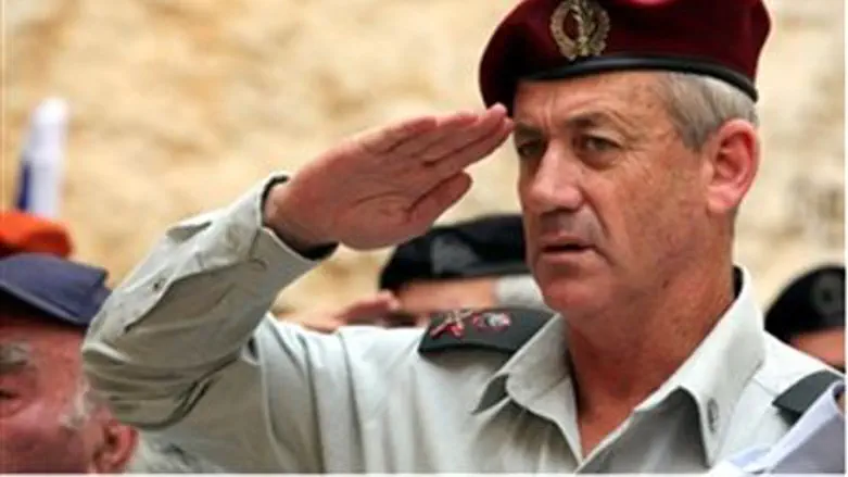 Chief of Staff Benny Gantz
