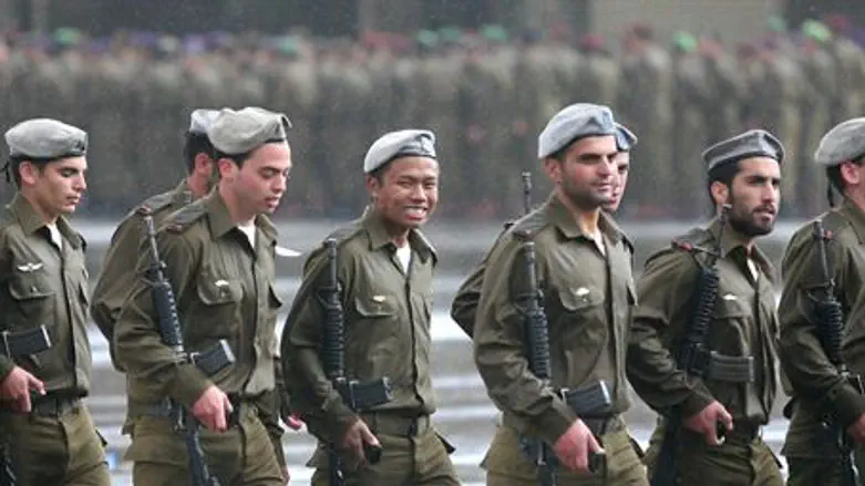 First Bnei Menashe Officer