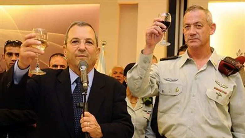 Defense Minister Barak