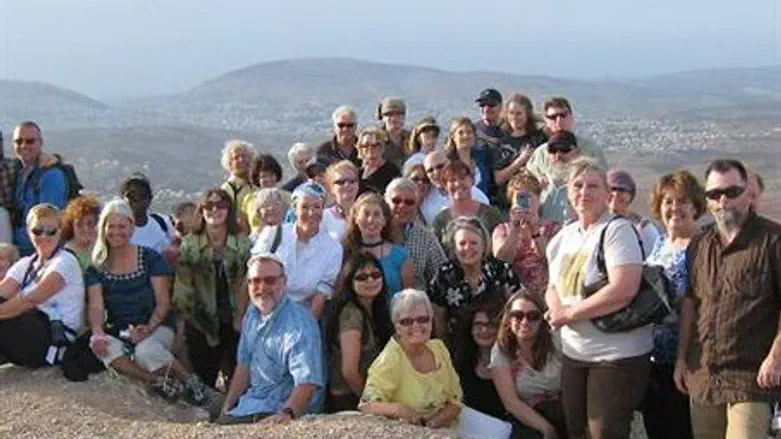 Dutch Christians Visiting Itamar