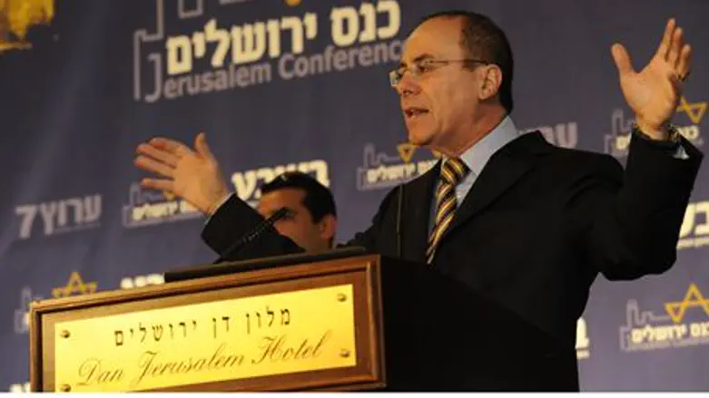 MK Silvan Shalom at Jerusalem Conference