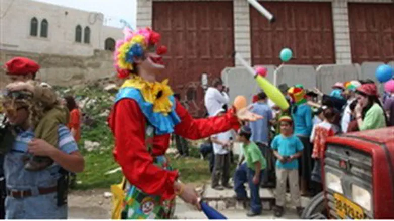 Purim in Hevron