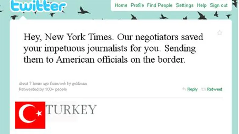 Turkey Tweet (Illustrative)