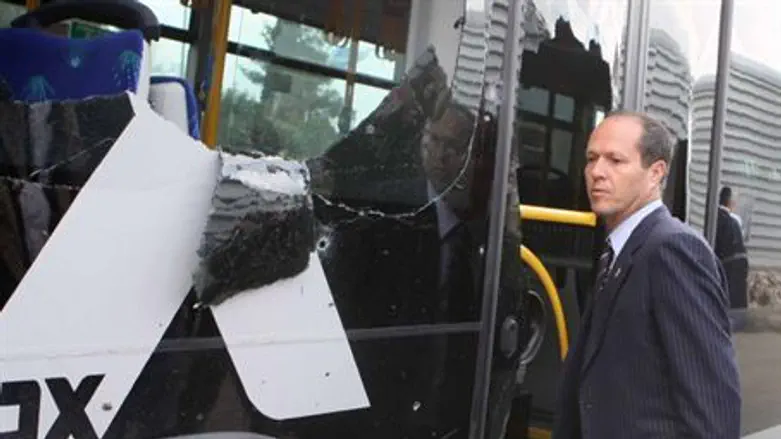 Barkat at Terror Scene (Archive)