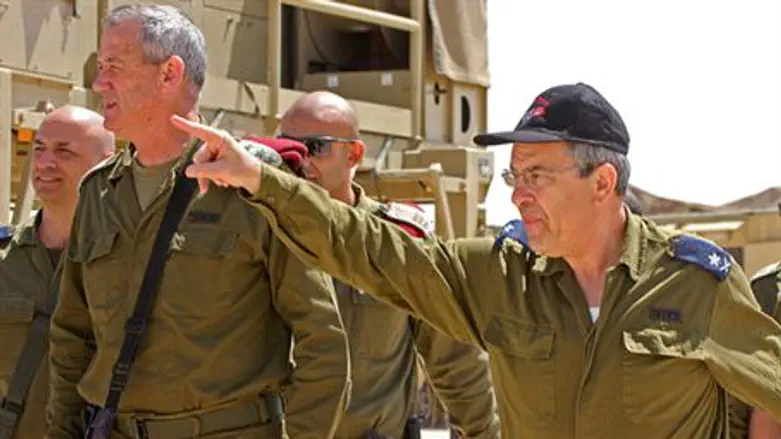 Nechushtan shows Gantz Iron Dome, 28.3.11 