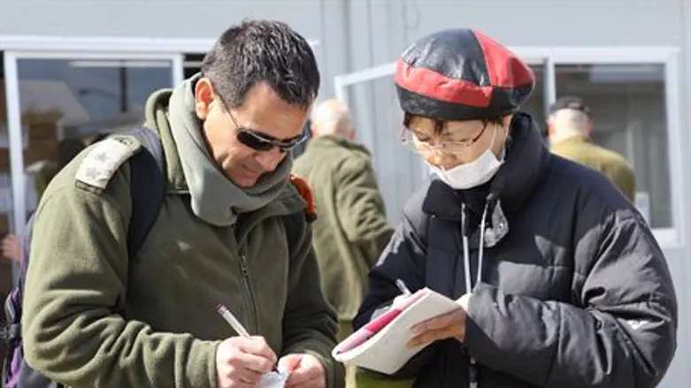 IDF delegation in Japan.