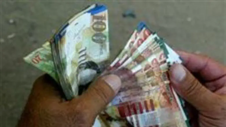 Israeli money in PA.