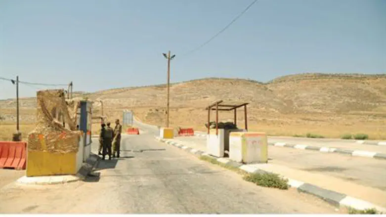 Jordan Valley checkpoint