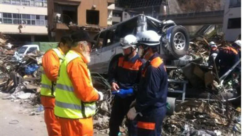 ZAKA volunteers in Japan