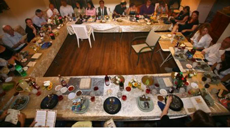 Passover seder (illustrative)