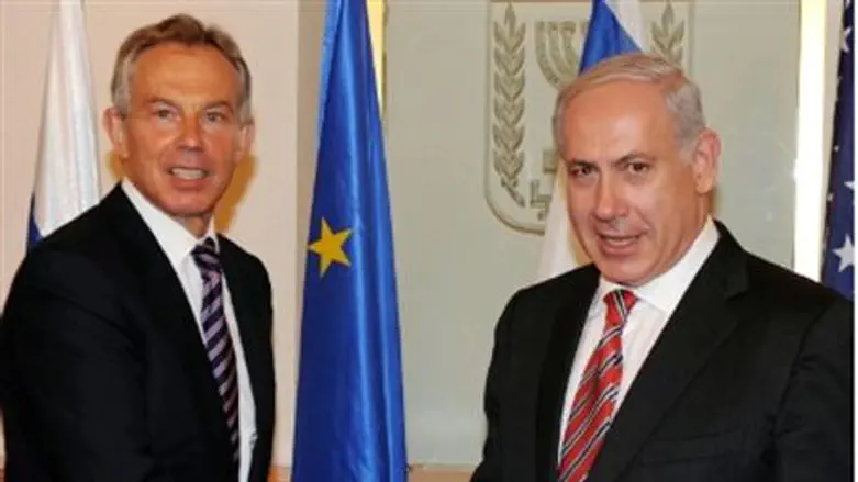 Blair and Netanyahu