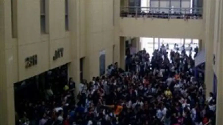 Saudi women protest at university in Riyadh