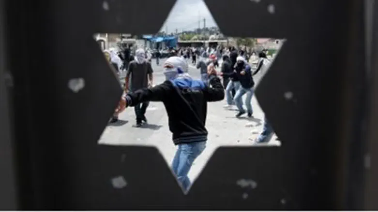 Riots at Ras El-Amoud, Jerusalem (file)
