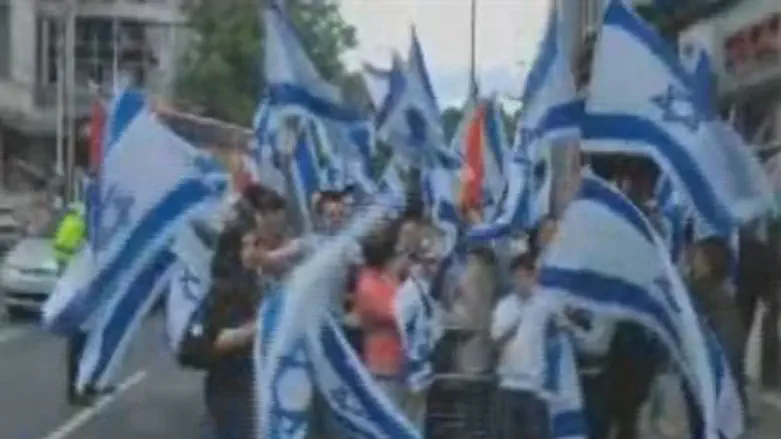 Pro-Israel Protest in London