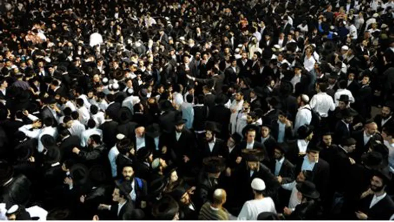 Scene from Meron, Lag Ba'Omer