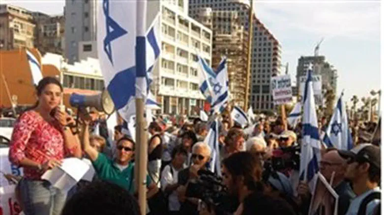 Demonstration outside U.S. Embassy